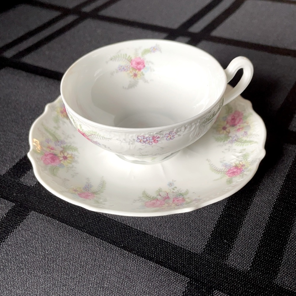 C.T. Alwasser Germany Antique tea cup and saucer